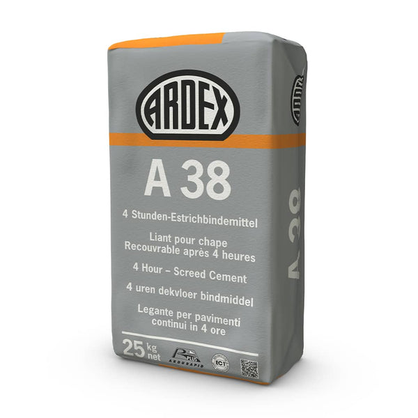 Ardex A 38 4 uren dekvloer-bindmiddel à 25 Kg