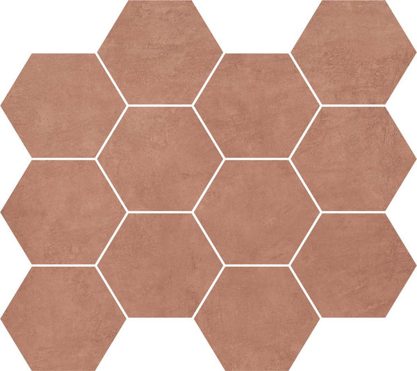 Unicom Starker Living Terracotta 30x34 Hexagon