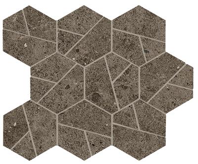 Atlas Concorde Boost Stone Tobacco Matt 25x28,5 Mosaico Hex