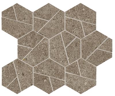 Atlas Concorde Boost Stone Taupe Matt 25x28,5 Mosaico Hex