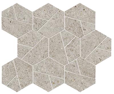 Atlas Concorde Boost Stone Pearl Matt 25x28,5 Mosaico Hex