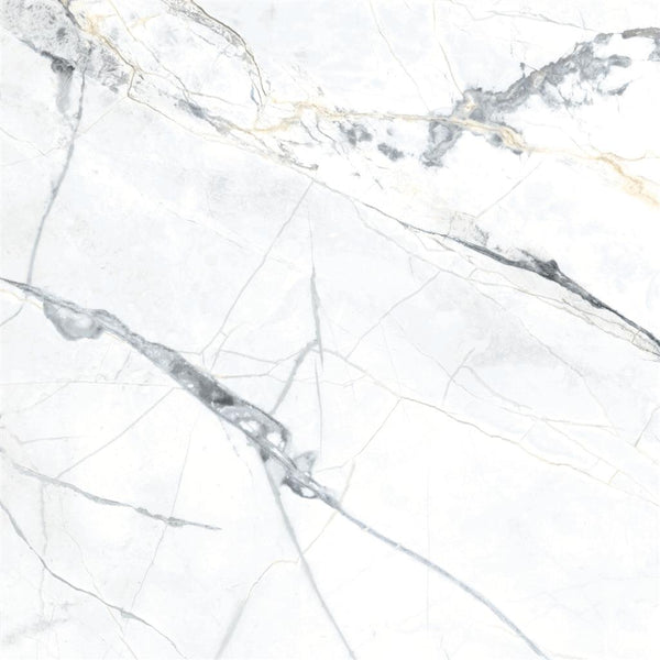 Ecoceramic Luxe Olympia White Polished 60x60 (R)