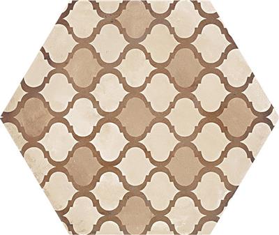 Marca Corona Terra 0411 Coloniale vers. C 25x21,6 Esagono