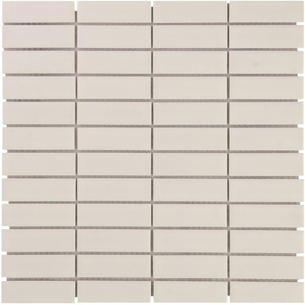 TMF Paris PARM140 White Matt 2,3x7,3 30x30 Rectangle