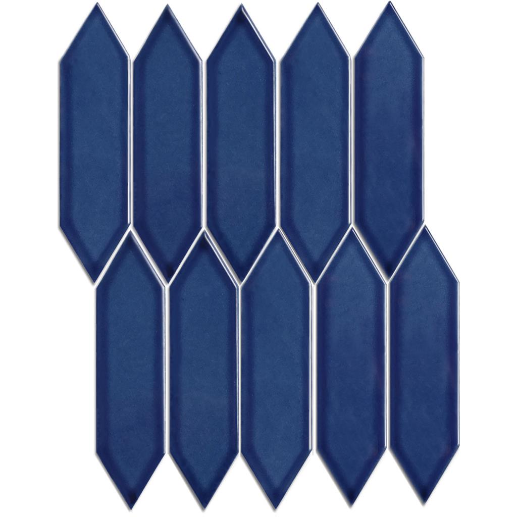TMF Paris PAPIC38 Blue Glossy 4,8x19,5 25,8x31,3 Picket