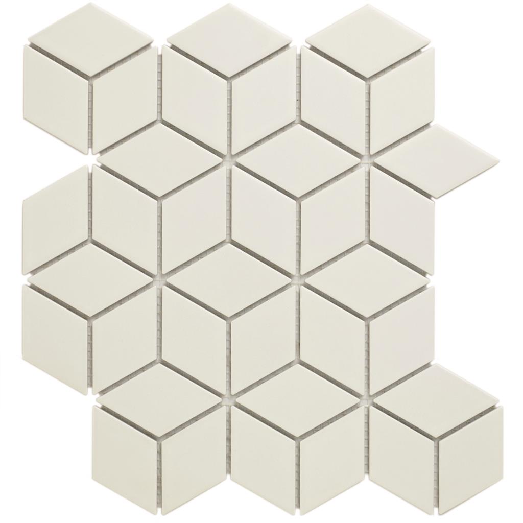 TMF Paris PACU140 White Matt 4,8x8,1 26,6x30,5 Cubic