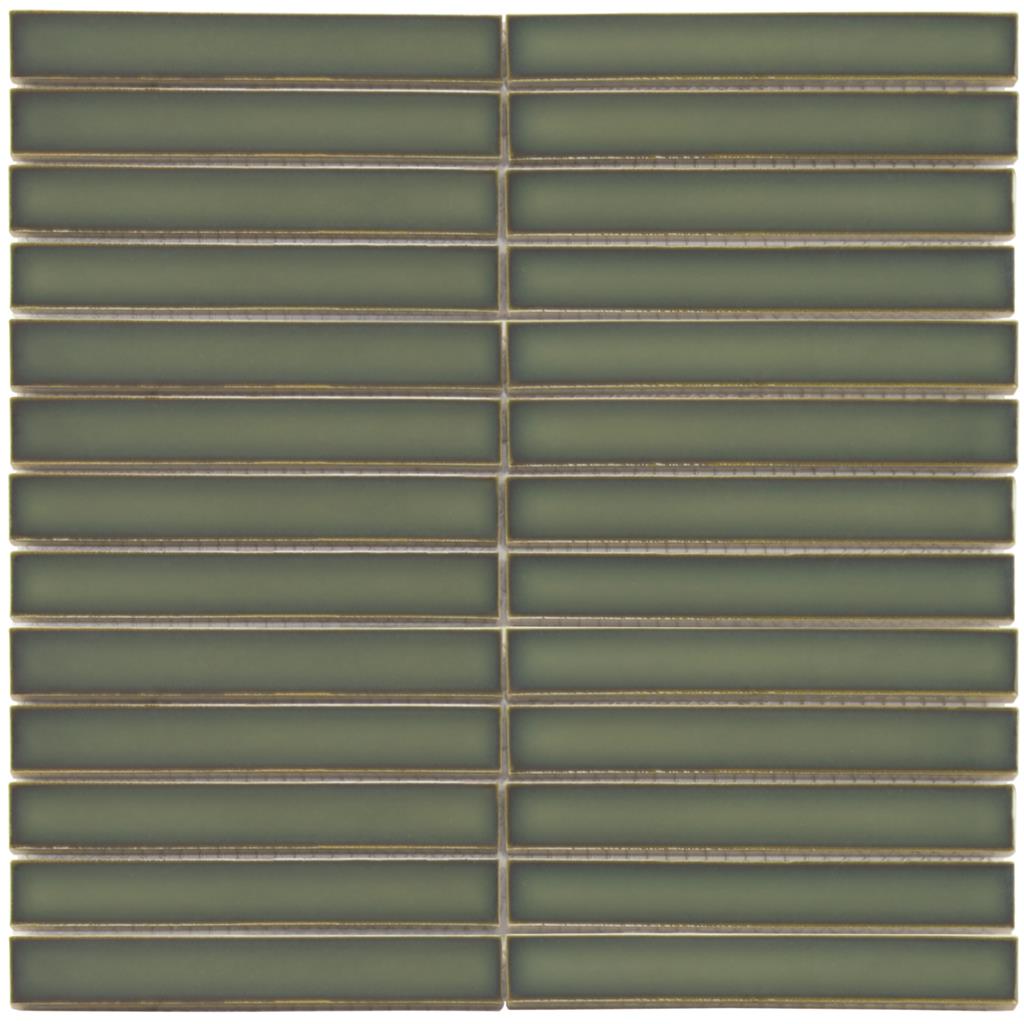 TMF Sevilla SEF20525 Forest Green Glossy 2x14,5 29,6x29,9 Finger