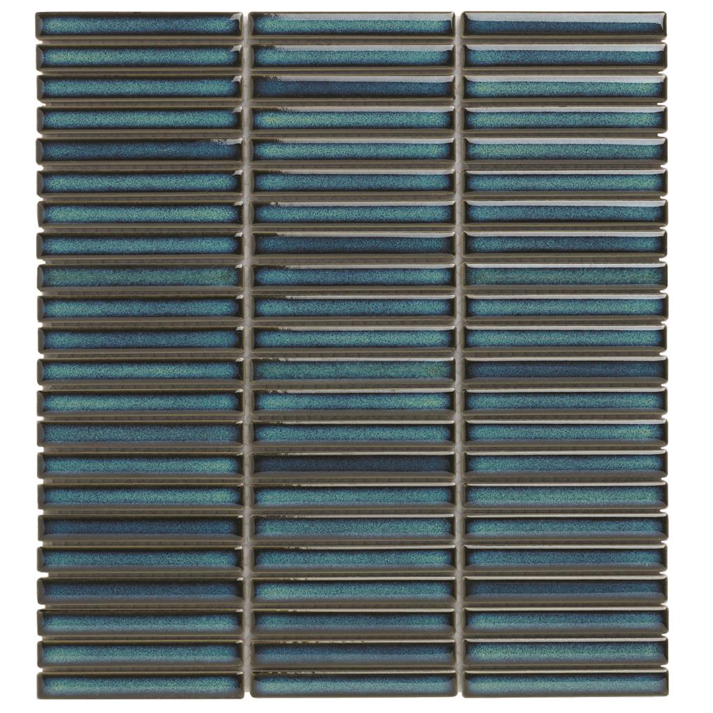 TMF Sevilla SEF12625 Azure Blue speckle Glossy 1,2x9,2 28,2x30,8 Mini Finger