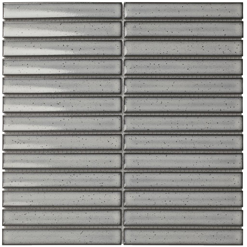TMF Sevilla SEF20300 Light Grey Glossy 2x14,5 29,6x29,9 Finger