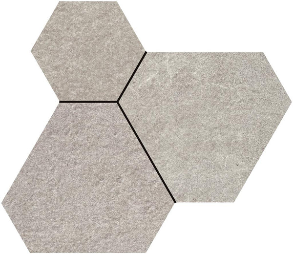 Durstone Dakota Grey Mate 30x35 Mosaico Nido
