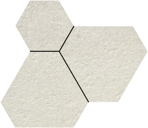 Durstone Dakota White Mate 30x35 Mosaico Nido