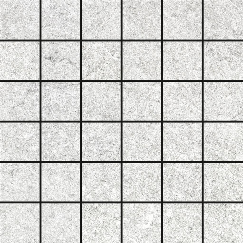 Durstone Jasper White Natural 5x5 30x30 Mosaico