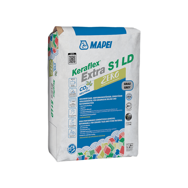 Mapei Keraflex Extra S1 LD Zero Grijs à 20 Kg