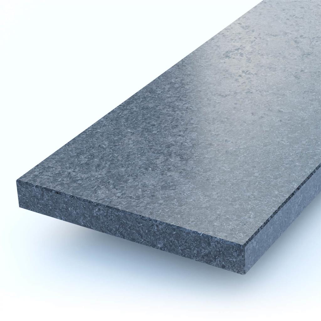 Vensterbank Steel Grey Gezoet 176x25x2