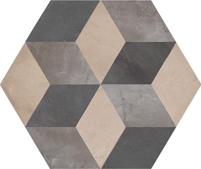 Marca Corona Terra 0400 Cubo vers. F 25x21,6 Esagono