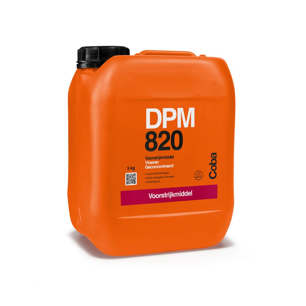 Coba DPM 820 Voorstrijkmiddel  à 5 Kg Vloeren. geconcentreerd