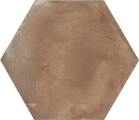 Marca Corona Terra Rosso 25x21,6 zeshoek