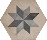 Marca Corona Terra 0404 Stella vers. F 25x21,6 Esagono