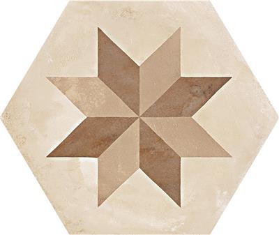 Marca Corona Terra 0403 Stella vers. C 25x21,6 Esagono