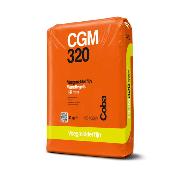 Coba CGM 320 Voeg Wand. fijn Zilvergrijs à 20 Kg