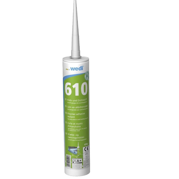 Wedi Lijm 610 - lijm en afdichtmiddel