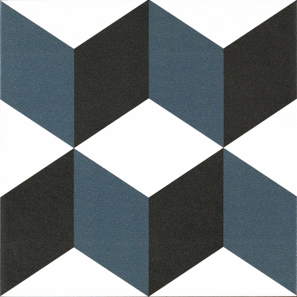 Kerion Neocim Plus Cubique Bleu 20x20 Décor