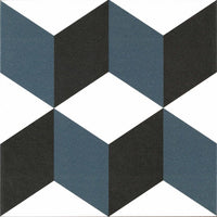 Kerion Neocim Plus Cubique Bleu 20x20 Décor