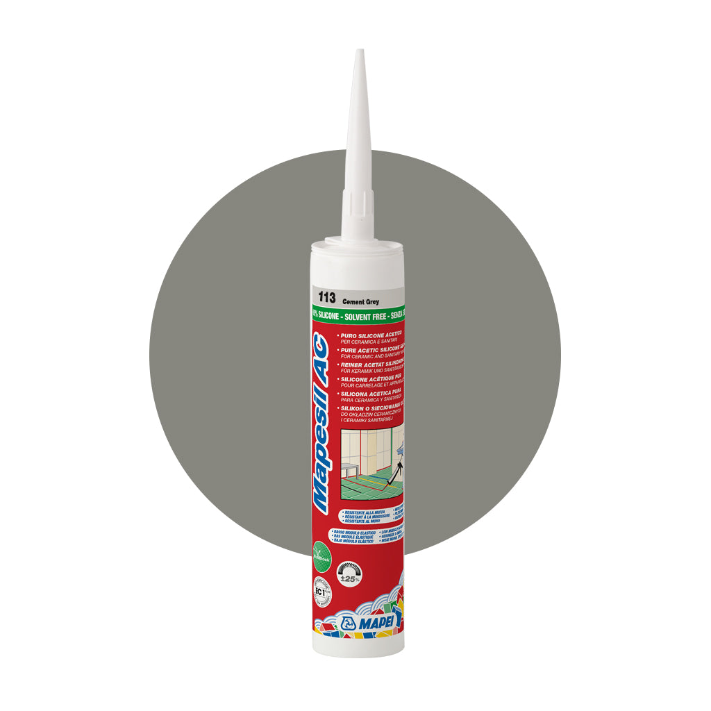 Mapei Mapesil AC (310 ml) n. 113 Cement Grey