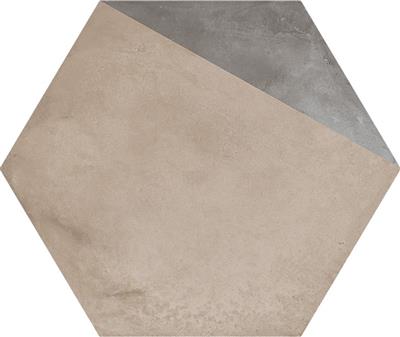 Marca Corona Terra 0396 Porzione vers. F 25x21,6 Esagono