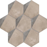 Marca Corona Terra 0396 Porzione vers. F 25x21,6 Esagono