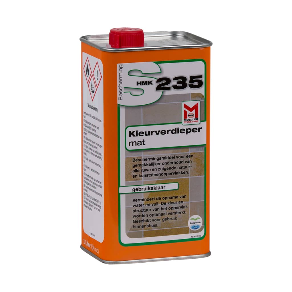 Moeller Stone Care S 235 à 1 Liter Kleurverdieper. mat
