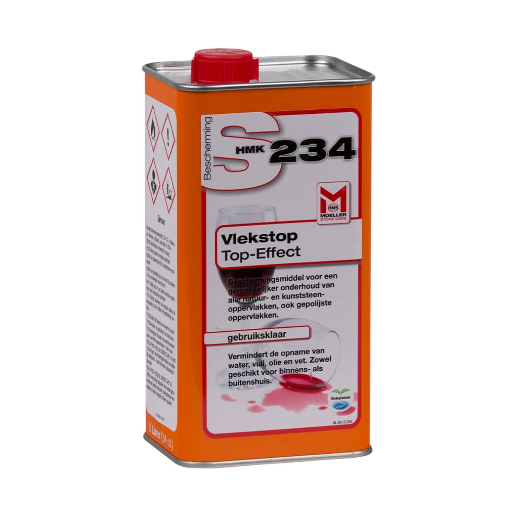 Moeller Stone Care S 234 à 1 Liter Vlekstop. Top-effect