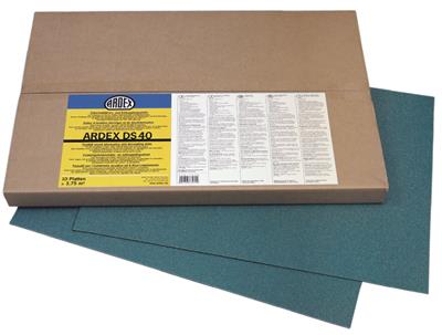 Ardex DS 40 Contactgeluidsisolatie- en ontkoppelingsplaat 0,50x0,75m2 à 3,75 Doos