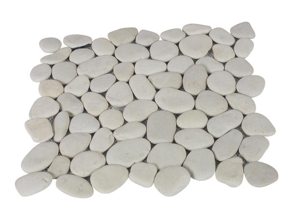 Cerastone Wit Pebbles 30x30