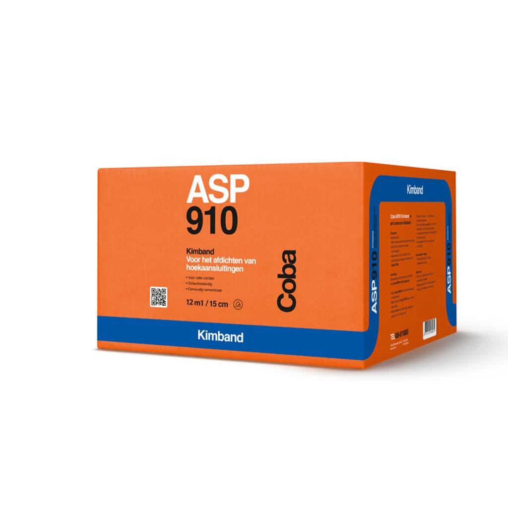 Coba ASP 910 Kimband á 12m1  à 12 Stuk Voor het afdichten van hoekaansluitingen