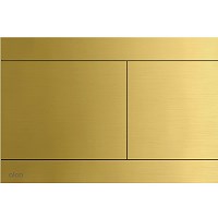 Alca Flat Fun metaal geborsteld goud bedieningsplaat t.b.v. AM101, AM118 en AM1101