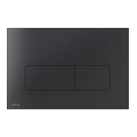 Alca Flat moon metaal mat zwart bedieningsplaat t.b.v. AM101, AM118 en AM1101