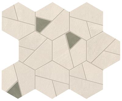 Atlas Concorde Boost Pro Ivory Matt 25x28,5 Mosaico Hex Olive