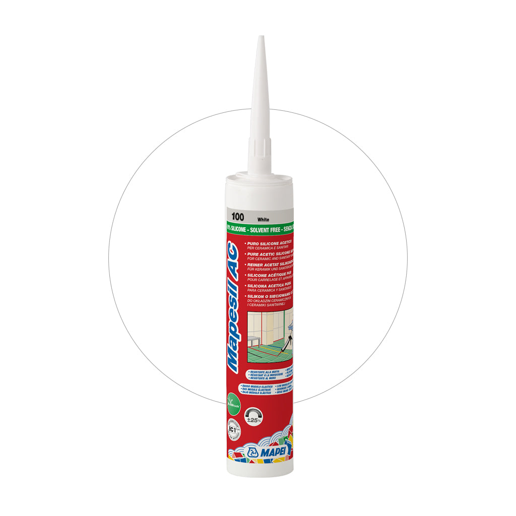 Mapei Mapesil AC (310 ml) n. 100 White