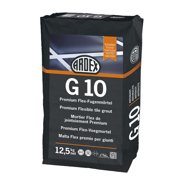 Ardex G10 PREMIUM Flex-Voegmortel Basalt à 12,5 Kg