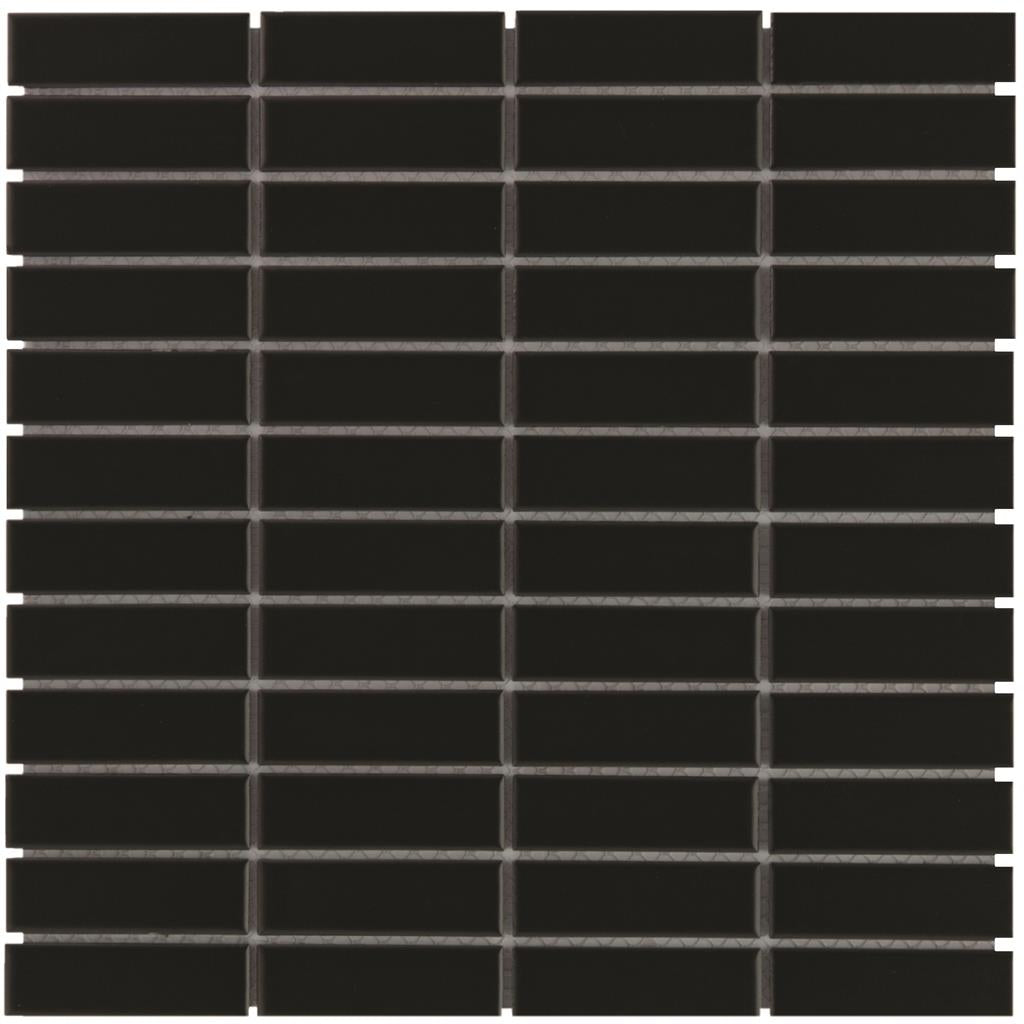 TMF Paris PARM925 Black Matt 2,3x7,3 30x30 Rectangle