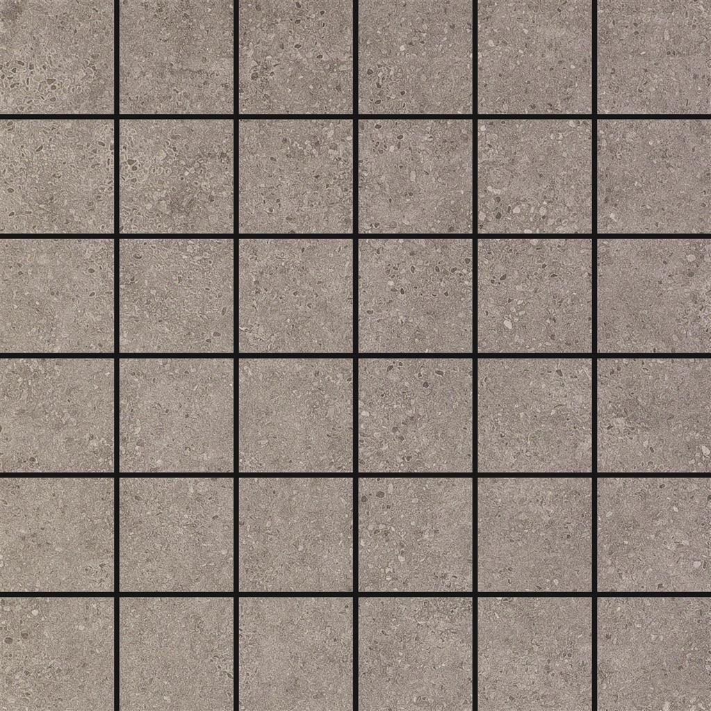 Durstone Clunia Gris 5x5 30x30 Mosaico