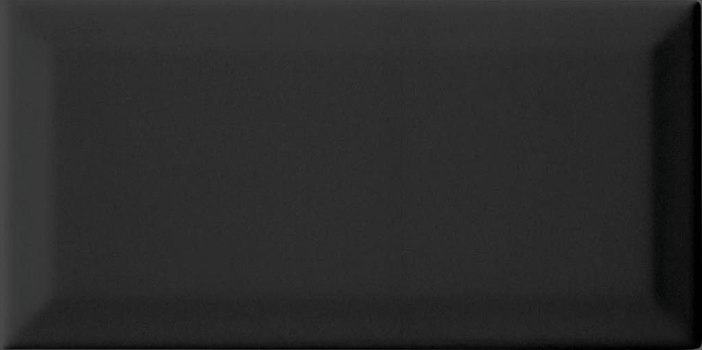 Steenbok Metro Zwart Mat 7,5x15