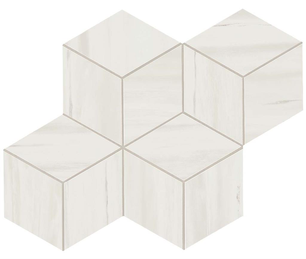 Atlas Concorde Marvel Stone Bianco Dolomite Lappato 10x17 30x35 Mosaico Esagono
