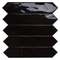 Steenbok Rustic Spike Black Glossy 5x25