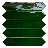 Steenbok Rustic Spike Copper Green Glossy 5x25
