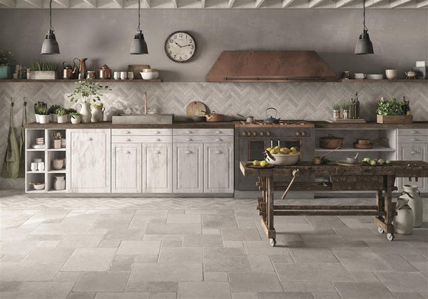 Cerdomus Pietra di Ostuni Fascia Spina Grigio Natural 5x20 30x55