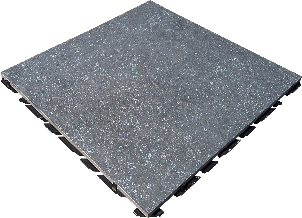 Tilesystem Belgium Dark 59,7x59,7 40 mm (incl. mat)(R)