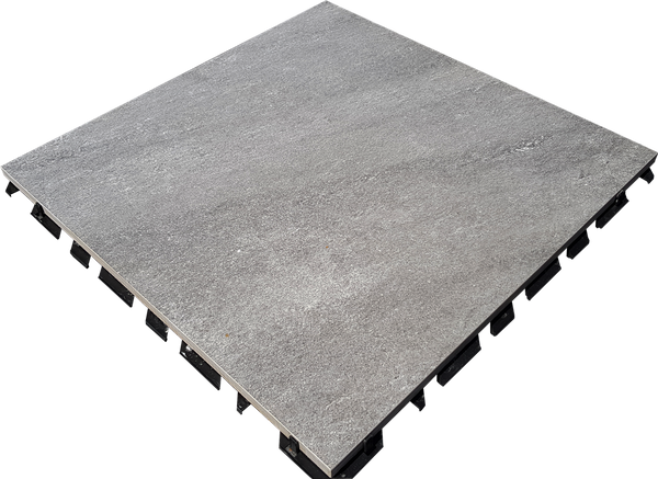 Tilesystem Quartz Grey 59,7x59,7 40 mm (incl. mat)(R)