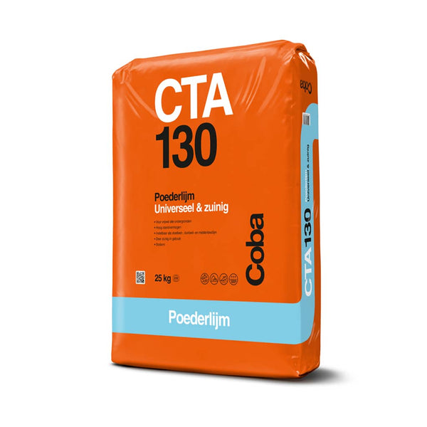 Coba CTA 130 poederlijm zuinige Grijs à 25 Kg